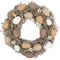 Northlight 12" Natural Earth Speckled Egg Easter Twig Wreath